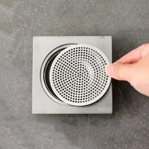 Drain Cover Bathroom Tool 304 Stainless Bathroom Accessories Sink Strainer Drains Cover Floor Drain Pad Hair Filter 1