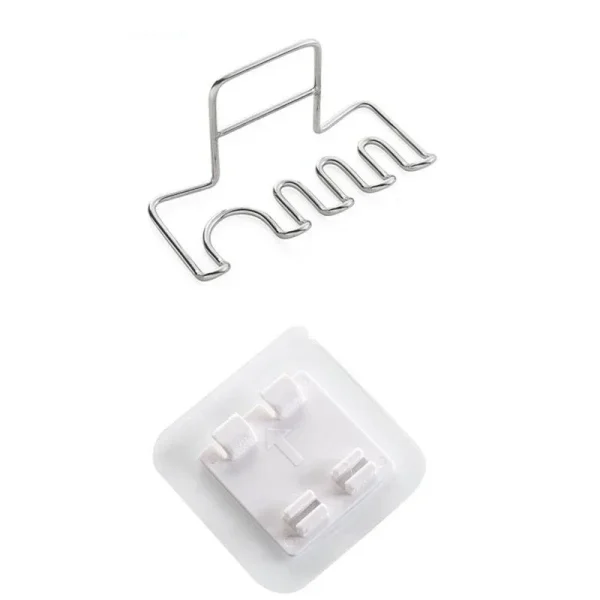 Wall Mounted Stainless Steel Toothbrush Holder Bathroom Tooth Brush Toothpaste Razor Organizers Stand Bathroom Accessories 4