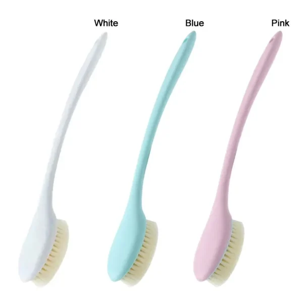 Creative Long Handle Bath Brush Soft Body Exfoliating Brush Bath Brush Back Rub Scrub Bathroom Wash Brush Tool 6