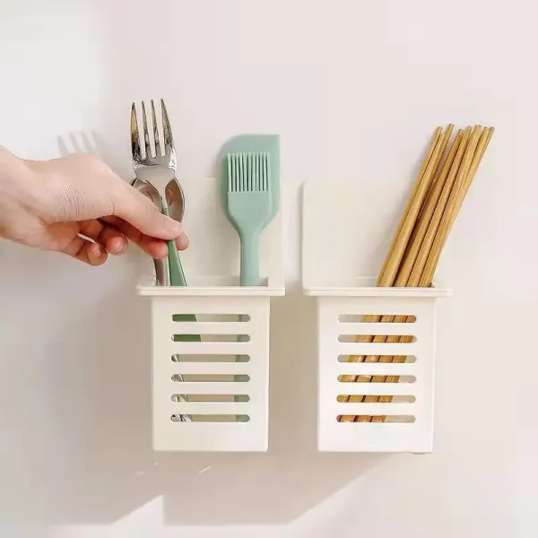 Wall Mounted Toothbrush Toothpaste Holder Case Tooth Storage Rack Organizer Toothbrush Shelves Drain Rack Bathroom Accessories 4