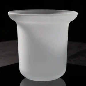 . Toilet Brush Cup Holder,Glass Made ,Bathroom accessories 1