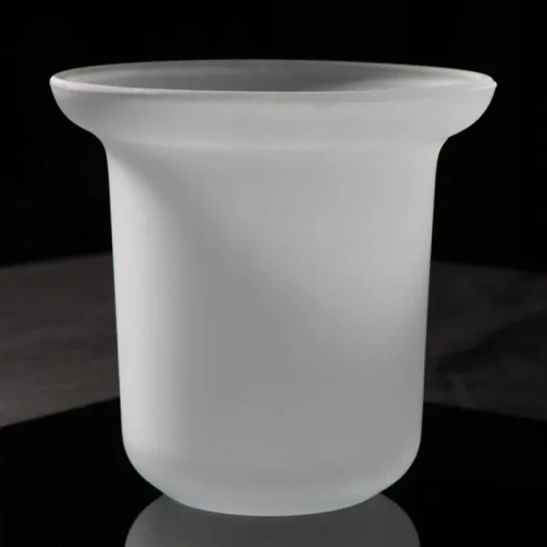 . Toilet Brush Cup Holder,Glass Made ,Bathroom accessories 1