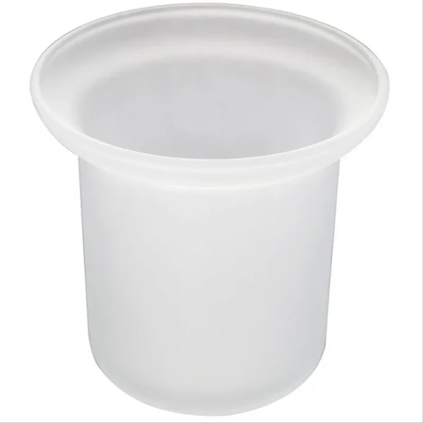 . Toilet Brush Cup Holder,Glass Made ,Bathroom accessories 3