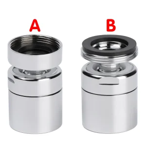 1Pc 360 Degree Swivel Brass Faucet Aerator Water Bubbler Saving Tap For Bathroom Kitchen Bidet Faucet Filter Mesh Accessories 1