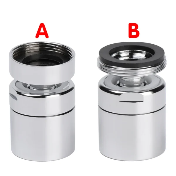 1Pc 360 Degree Swivel Brass Faucet Aerator Water Bubbler Saving Tap For Bathroom Kitchen Bidet Faucet Filter Mesh Accessories 1