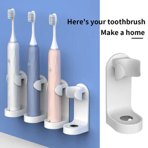 Electric Toothbrush Holder Traceless Toothbrush Stand Rack Wall-Mounted Bathroom Adapt 90% Electric Toothbrush Holder 1