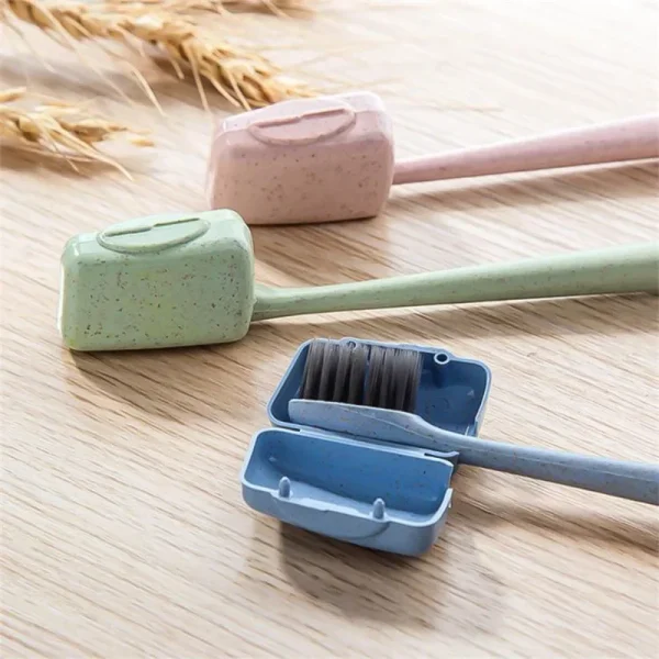 Mini Toothbrush Head Cover Portable Tooth Brush Holder Cap for Outdoor Travel Household Bathroom Organizer Accessories 2