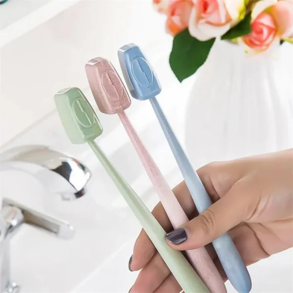 Mini Toothbrush Head Cover Portable Tooth Brush Holder Cap for Outdoor Travel Household Bathroom Organizer Accessories 3