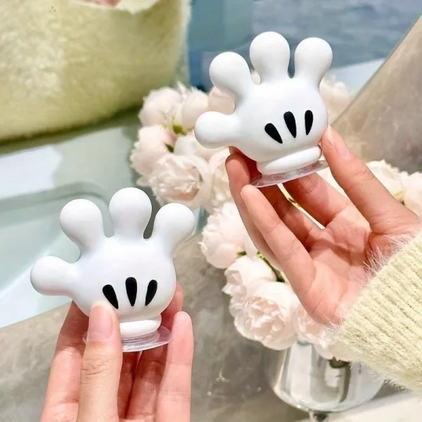 Toothbrush holder Mickey Palm cute bathroom towel suction cup multi-function hook traceless hook data cable winder 2