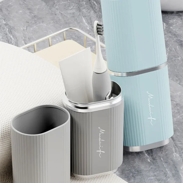 Travel Portable Toothbrush Storage Box Dust Proof Case Toothbrush Toothpaste Holder Organizer Bathroom Accessories 2
