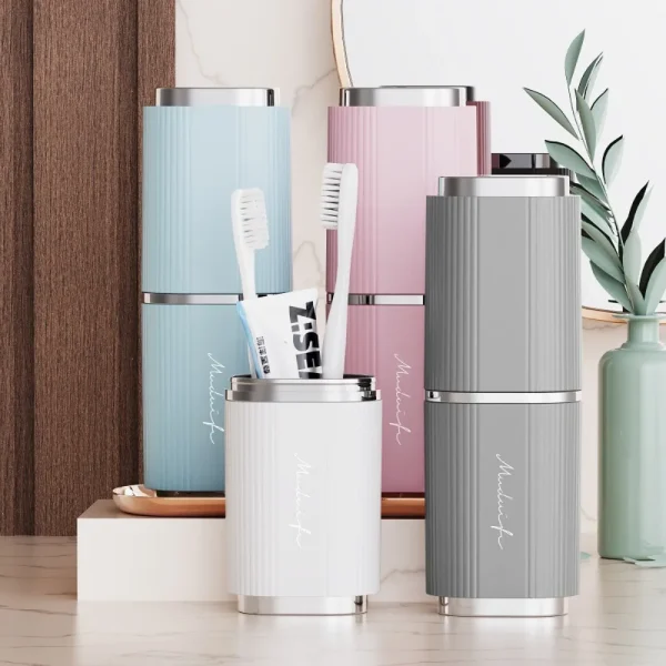 Travel Portable Toothbrush Storage Box Dust Proof Case Toothbrush Toothpaste Holder Organizer Bathroom Accessories 4