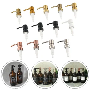 Soap Dispenser Liquid Soap Dispenser Pump Lotion Pump Head Stainless-Steel Soap Pump Soap Dispenser Bathrooms Accessory 1