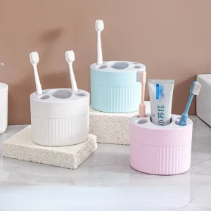 1Pc Toothbrush Toothpaste Holder Case Shaving Makeup Brush Electric Toothbrush Holder Organizer Stand Bathroom Accessories Box 1