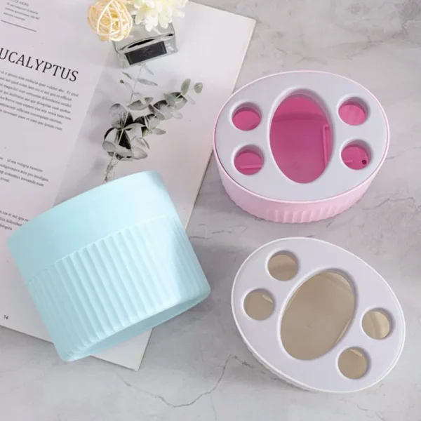 1Pc Toothbrush Toothpaste Holder Case Shaving Makeup Brush Electric Toothbrush Holder Organizer Stand Bathroom Accessories Box 3