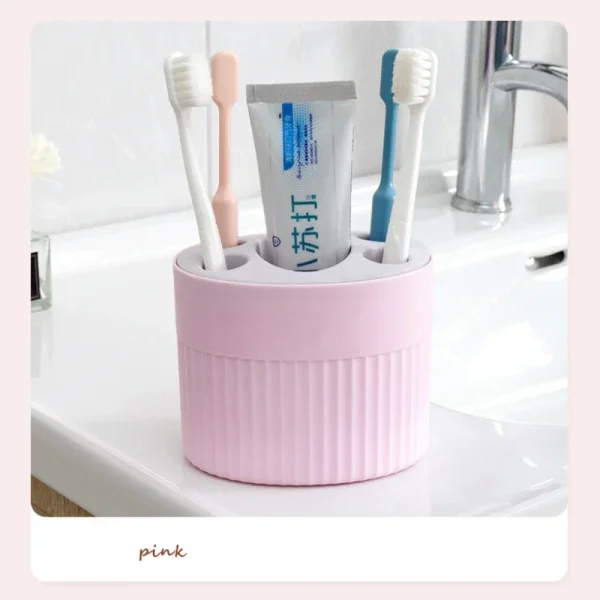 1Pc Toothbrush Toothpaste Holder Case Shaving Makeup Brush Electric Toothbrush Holder Organizer Stand Bathroom Accessories Box 5