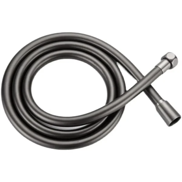 New 1.5m grey PVC flexible long shower hose extension pipe water pipe pull pipe bathroom accessories 6