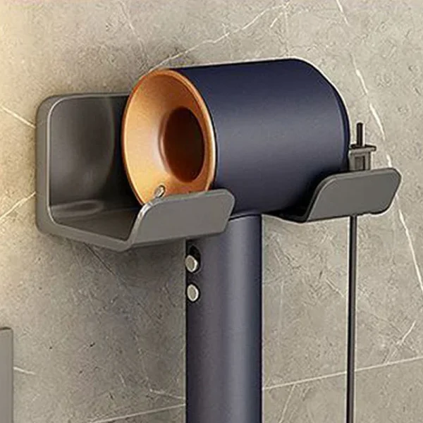 Hair Dryer Holder Wall Dryer Cradle Straightener Stand Hairdryer Organizer Box Toilet Blower Holder Shelf Bathroom Accessories 3