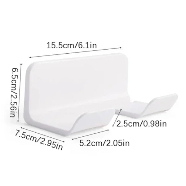 Hair Dryer Holder Wall Dryer Cradle Straightener Stand Hairdryer Organizer Box Toilet Blower Holder Shelf Bathroom Accessories 6