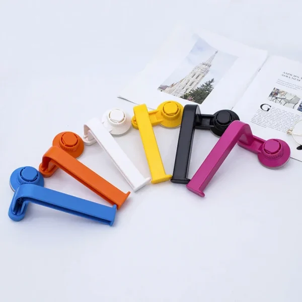 Suction Cup Toilet Paper Holder Wall Mount No Punching High Quality ABS Tissue Towel Roll Dispenser Bathroom Kitchen Accessories 4