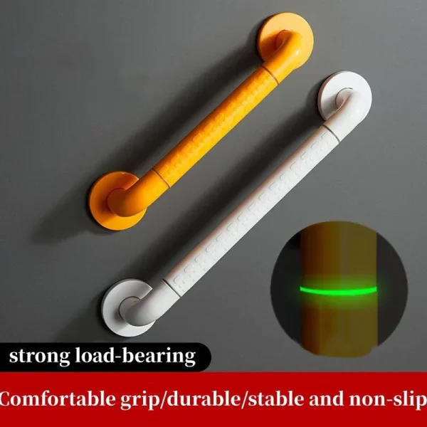Bathroom With Luminous Safety Anti-fall Handrail Stainless Steel Handle Elderly Non-slip Toilet Armrest Bathroom Accessories 5