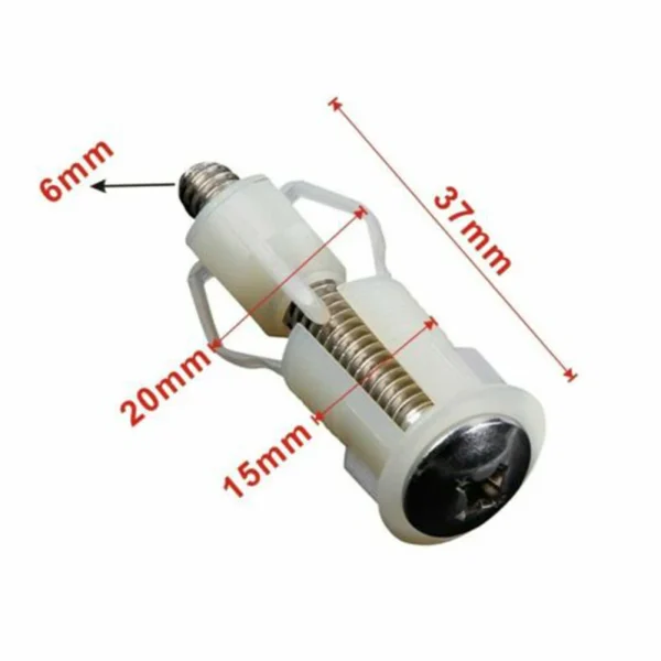 Top Fix Toilet Seat Screws Nut Cover Lid Pan Fixing WC Blind Hole Fitting Kits Universal Replacement Bathroom Accessories 6