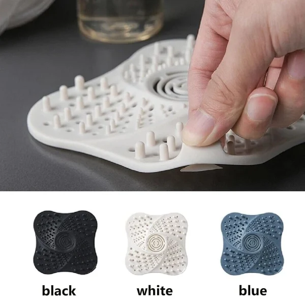 Anti-blocking Hair Catcher and Stopper Plug Trap Shower Floor Drain Covers Sink Strainer Filter Bathroom Kitchen Accessories 1Pc 4
