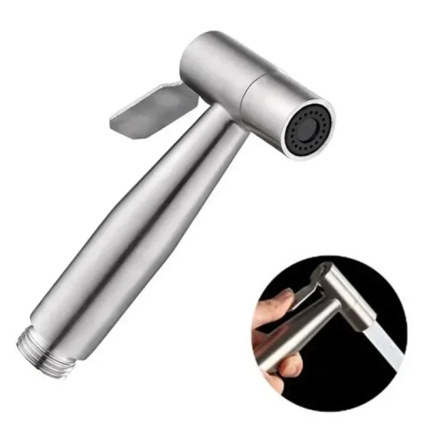Stainless Steel Bidet Toilet Sprayer Portable Handheld Bidet Faucet Spray Home Bathroom Shower Head Self Cleaning Accessories 2