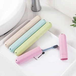 1pc Portable Travel Camping Toothbrush Tube Box Cover Water Filter Anti-dirty Bathroom Accessories Fashion Packaging Storage Box 1