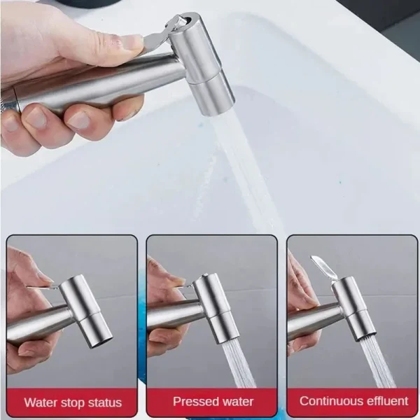 Women's washing set bidet shower toilet shower WC enema penetration anal toilet spray gun bathroom items accessories sprayer 6
