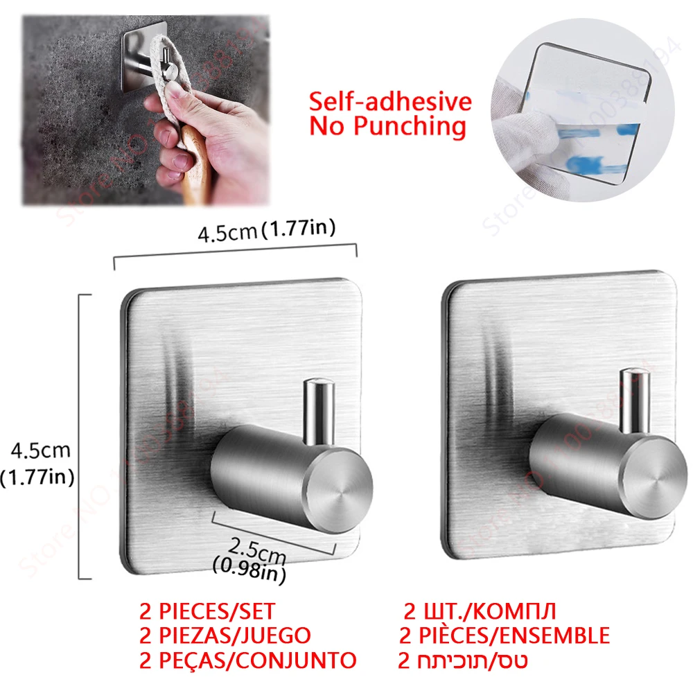 Hook silver 2PCS Set#2