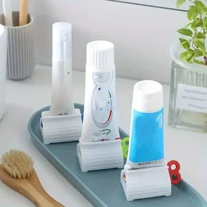 Toothpaste Squeezer Device Multifunctional Dispenser Facial Cleanser Clips Manual Lazy Tube Tools Press Bathroom Accessories 1