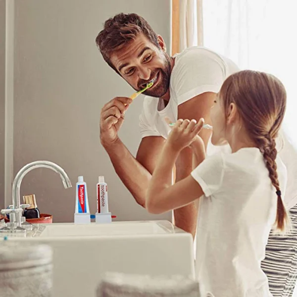 Toothpaste Squeezer Device Multifunctional Dispenser Facial Cleanser Clips Manual Lazy Tube Tools Press Bathroom Accessories 2