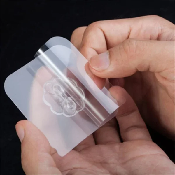 Transparent Wall Hooks Hangers Self Adhesive Door Wall Hangers Hooks Suction Heavy Load Rack For Kitchen Bathroom Accessories 5