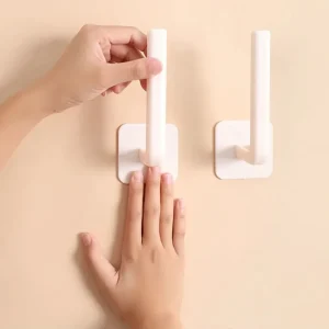 1/2pcs Toilet Paper Hold Tissue Hanger Storage Rack Kitchen Self-adhesive Accessories Under Cabinet Paper Roll Rack Towel Holder 1