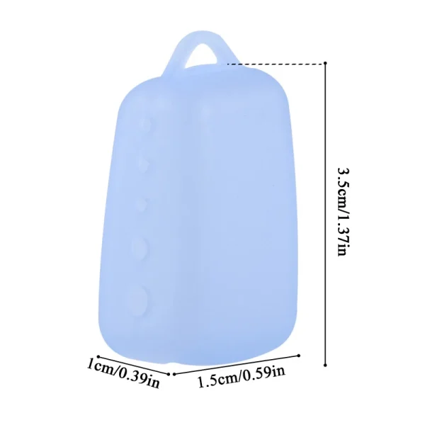 5PCS Silicone Portable Toothbrush Head Covers For Travel Hiking Camping Toothbrush Box Brush Cap Case Support Bathroom Accessory 6