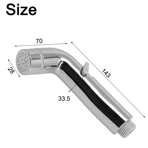Toilet Bidet Sprayer Flow Adjustable Bidet Sprayer Health Faucet Hand Shower Head For Bathroom Accessories 3