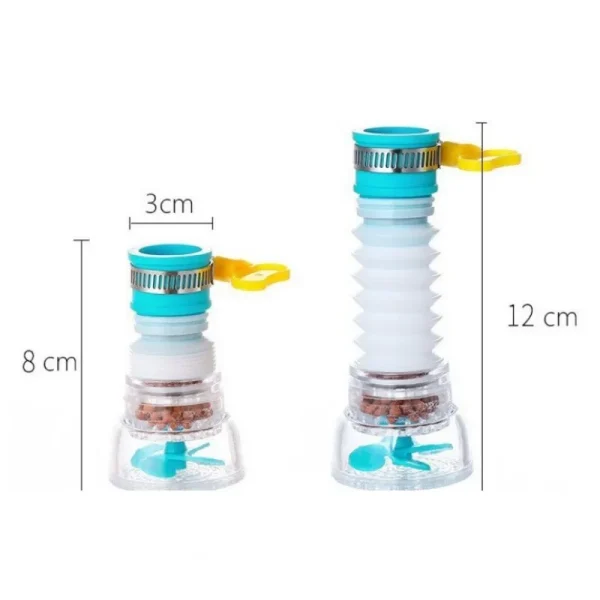 Water Saver Can Telescopic Tap Universal 360 Rotation Faucet Bubbler Swivel Filter Faucet Extenders Kitchen Bathroom Accessories 6