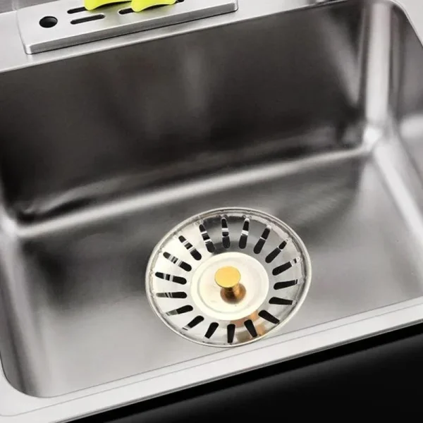 Stainless Steel Pool Bathtub Hair Catcher Stopper Bathroom Sink Strainer Waste Sink Filter Plug Kitchen Sink Accessories Tools 3
