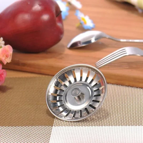 Stainless Steel Pool Bathtub Hair Catcher Stopper Bathroom Sink Strainer Waste Sink Filter Plug Kitchen Sink Accessories Tools 5