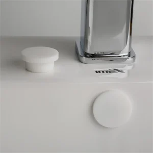 1/2/4Pcs Silicone Sink Hole Overflow Cover Kitchen Bathroom Basin Trim Bath Drain Cap Remplacement Sink Wash Basin Overflow Ring 1