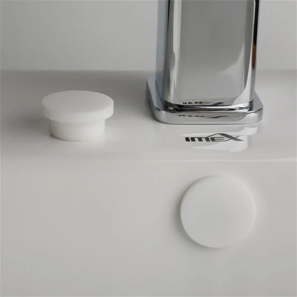 1/2/4Pcs Silicone Sink Hole Overflow Cover Kitchen Bathroom Basin Trim Bath Drain Cap Remplacement Sink Wash Basin Overflow Ring 1