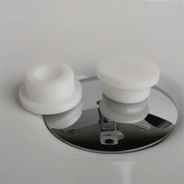 1/2/4Pcs Silicone Sink Hole Overflow Cover Kitchen Bathroom Basin Trim Bath Drain Cap Remplacement Sink Wash Basin Overflow Ring 4