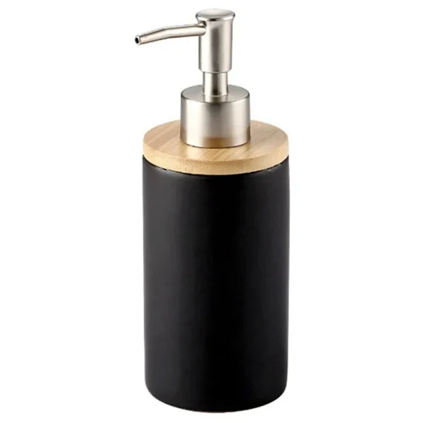 400Ml Ceramic Soap Dispenser, Nordic Style, Lotion Dispenser Soap Dispenser For Kitchen And Bathroom 6