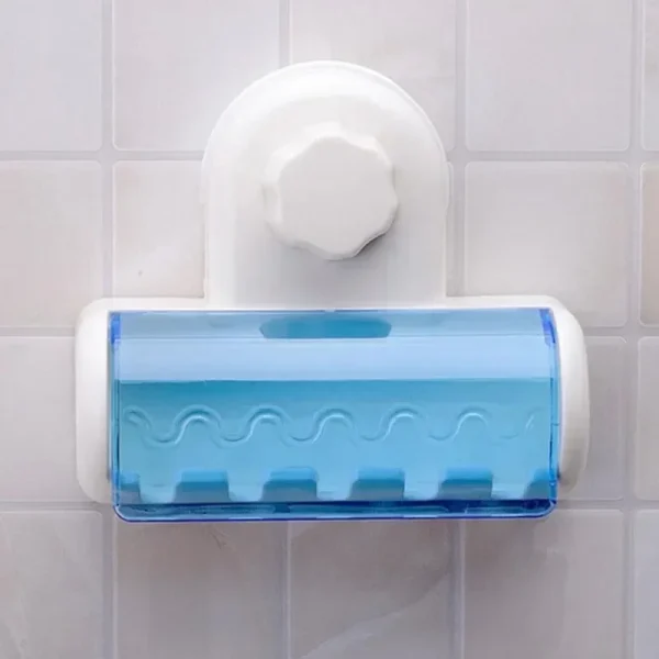 Toothbrush Holder Wall Mount Stand Tooth Brush Holder Hooks Suction Cup Bathroom Tools Toothbrush Rack Bathroom Accessories 4