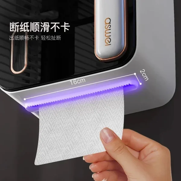 Toilet Paper Holder Intelligent Aromatherapy Toilet Tissue Box Toilet Paper Storage Rack Roll Up Paper Boxes Bathroom accessorie 5