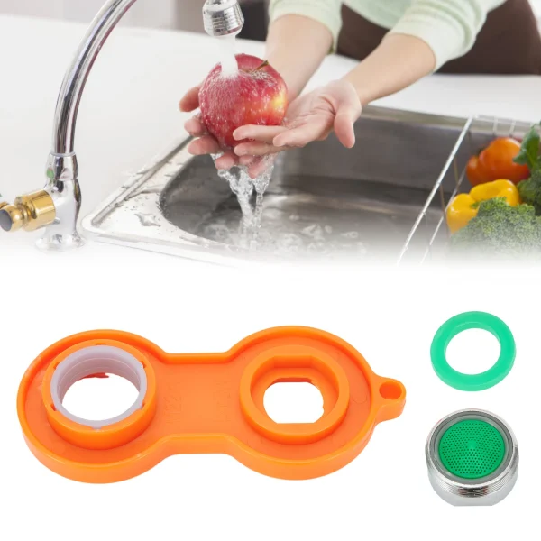 10pcs Water Saving Faucet Aerator Replaceable Filter Mixed Nozzle M24 24mm Thread Bathroom Faucet Bubbler Accessories 4