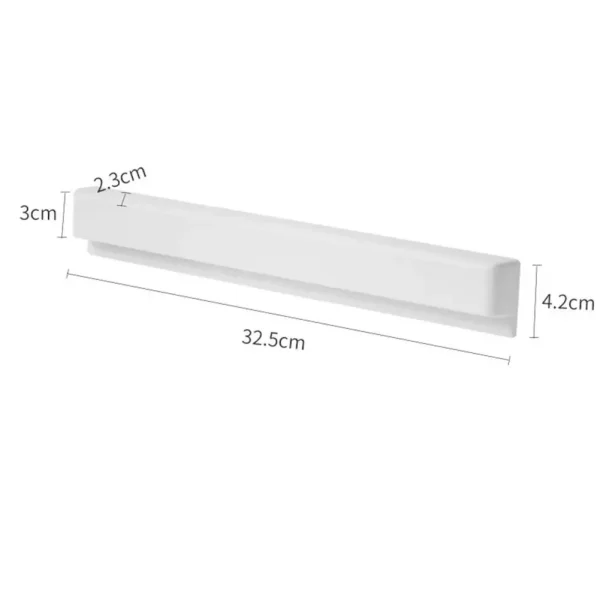 Wall Mount Bathroom LongToothpaste Holder Multifunctional Space-Saving Toothpaste Holder 5