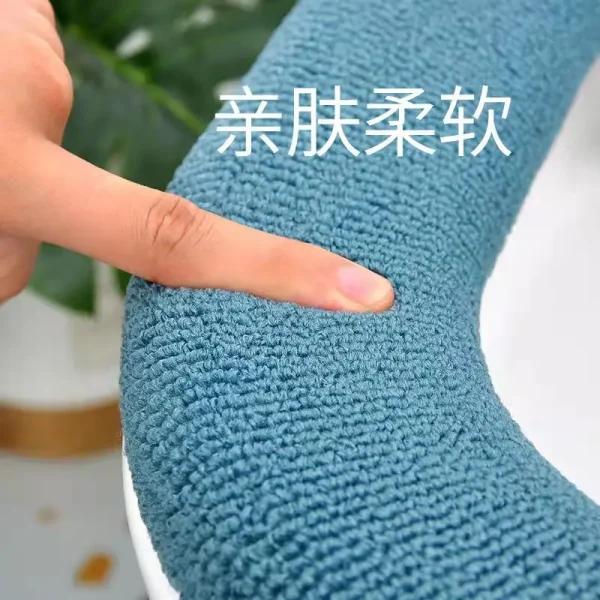 Winter Warm Toilet Seat Cover Mat Bathroom Toilet Pad Cushion with Handle Thicker Soft Washable Closestool Warmer Accessories 3