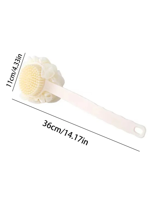 Back Bath Sponge with Handle Massage Brush Bathroom Brush 4
