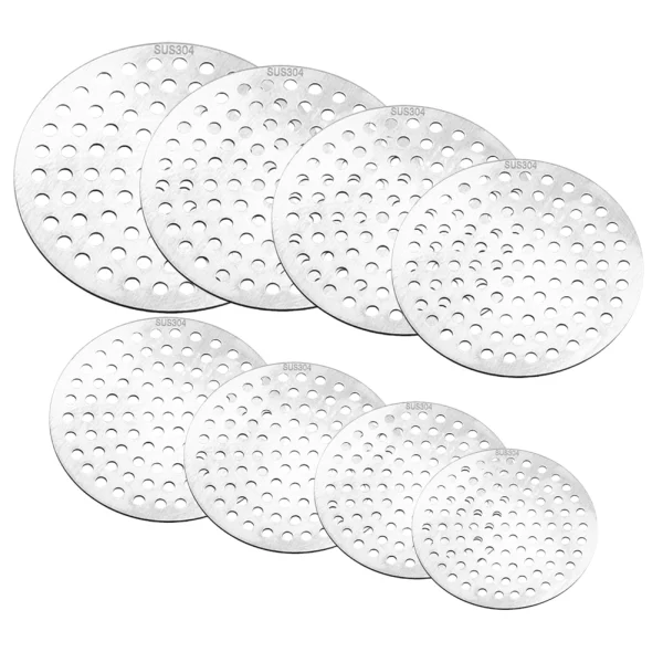1pcs Stainless Steel Shower Sink Strainer Drain Hair Filter Cover Hair Filter Floor Drain Pad For Bathroom Shower Accessories 3